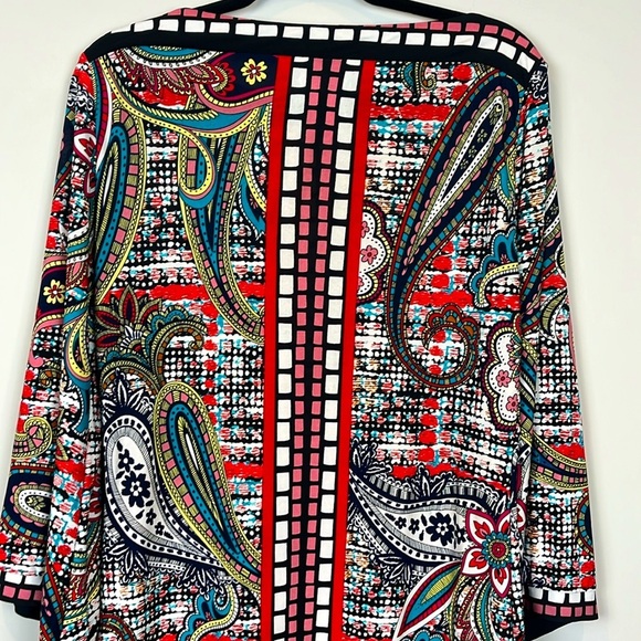 Beige by eci Multicolor Patterned Dress Women's Size 4 - Picture 8 of 10